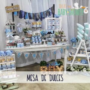 Mesa de Dulces para Baby Shower-min